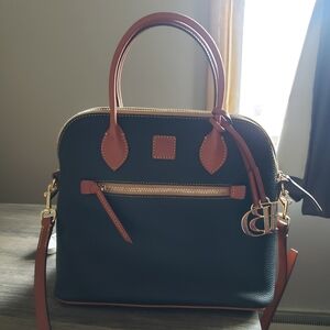 Authentic Dooney&Bourke Large Dome Satchel-NWT